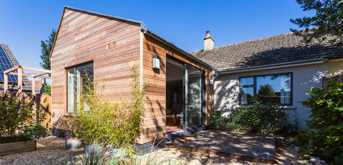 Woolley Close extension - interior open-plan living space