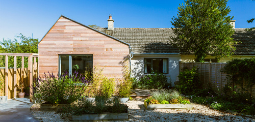 Woolley Close extension project in Bradford-on-Avon - front exterior view