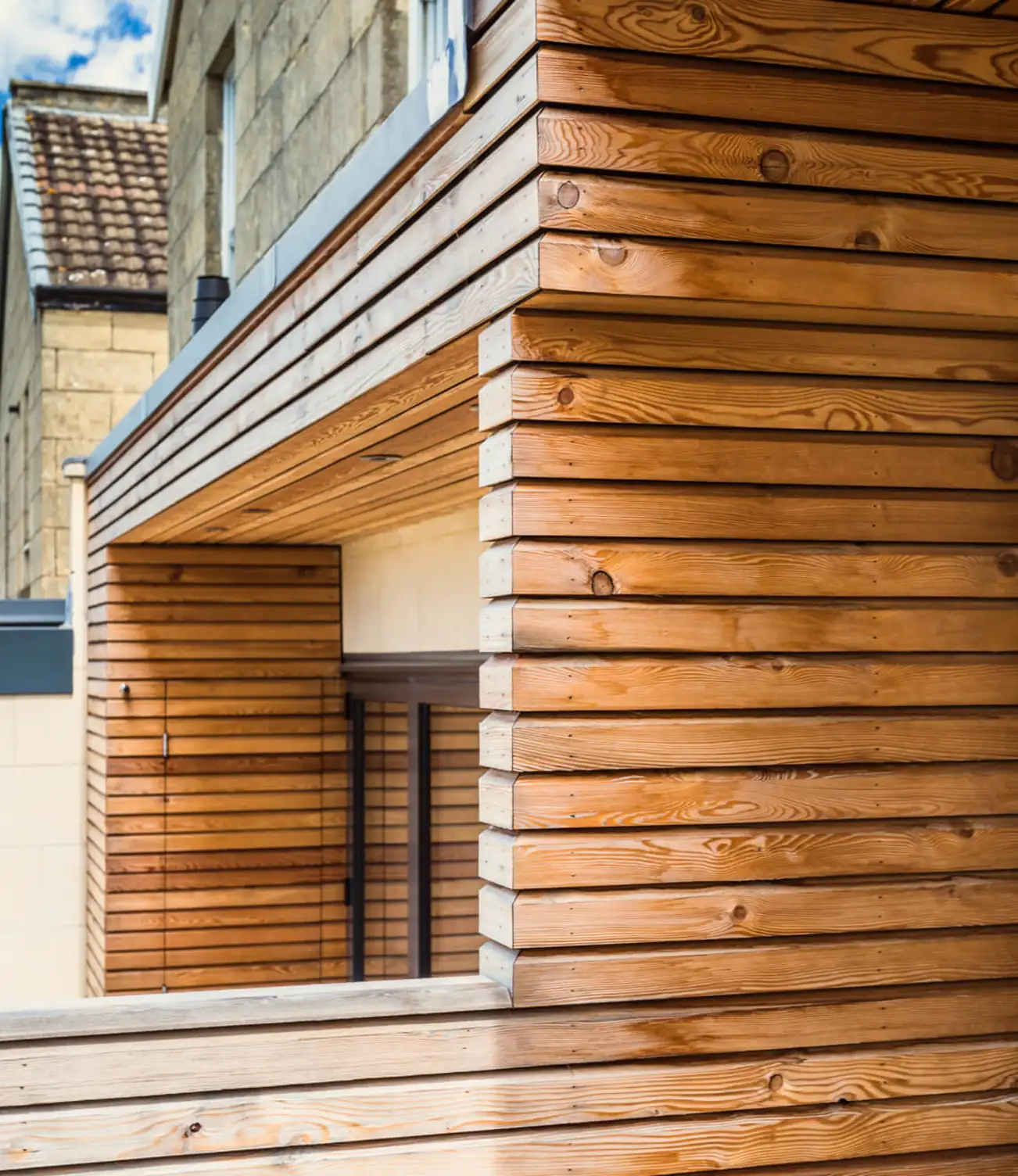 Beautifully designed home extension in Bath with modern glazing and seamless connection to existing property